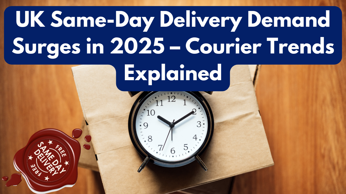 UK Same-Day Delivery Demand Surges in 2025 – Courier Trends Explained