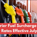 UK Courier Fuel Surcharge Update – New Rates Effective July 2025