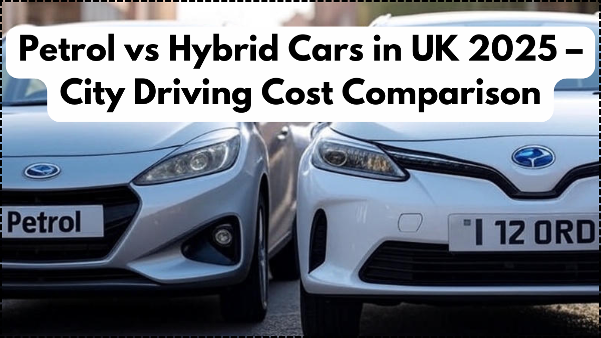 Petrol vs Hybrid Cars in UK 2025 – City Driving Cost Comparison
