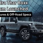 Mahindra Thar Roxx Premium Launched – Price, Features & Off-Road Specs