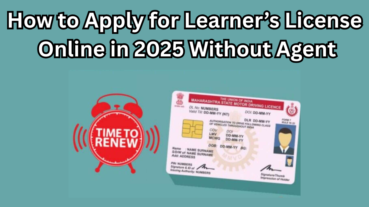 How to Apply for Learner’s License Online in 2025 Without Agent