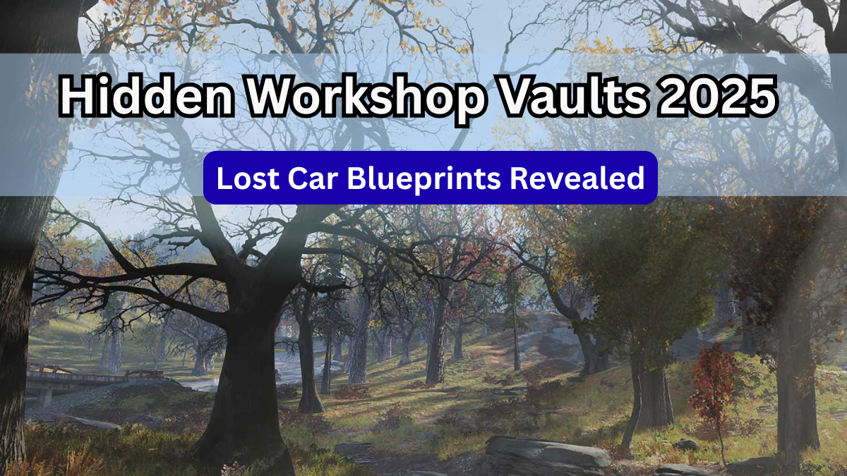 Hidden Workshop Vaults 2025 – Lost Car Blueprints Revealed